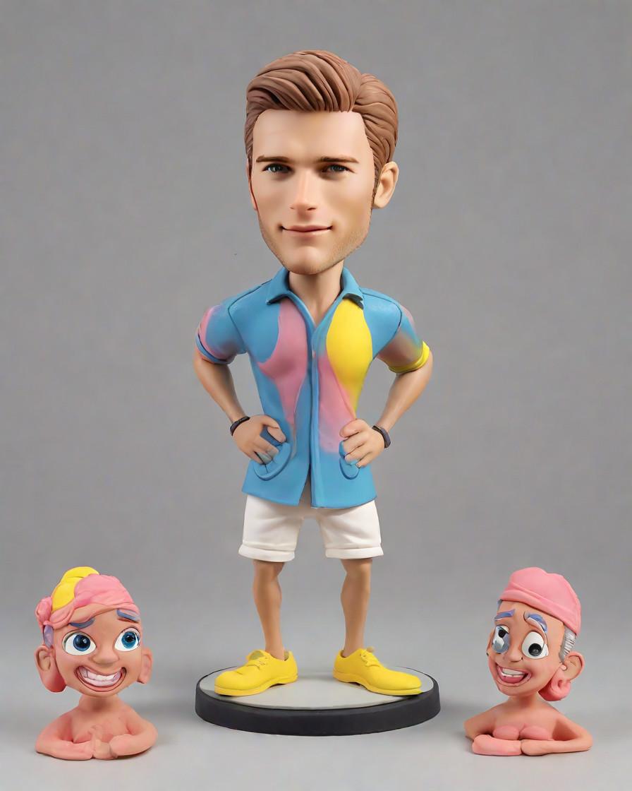 The Bobblehead Revolution: Turning Kitchen Mishaps into Keepsakes,My Epic Kitchen Fails, Now Preserved in Bobblehead Form!