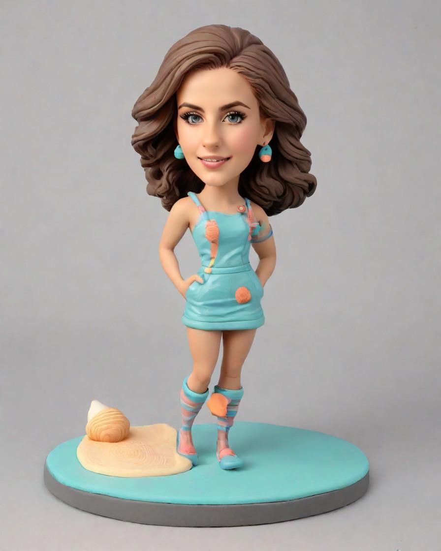 Fashion Insider Scoop: How Bobbleheads are Elevating Everyday Wear,She's Got the Blues (and Greens): A Wife’s Joyful Embrace of a Casual Mint Green Dress