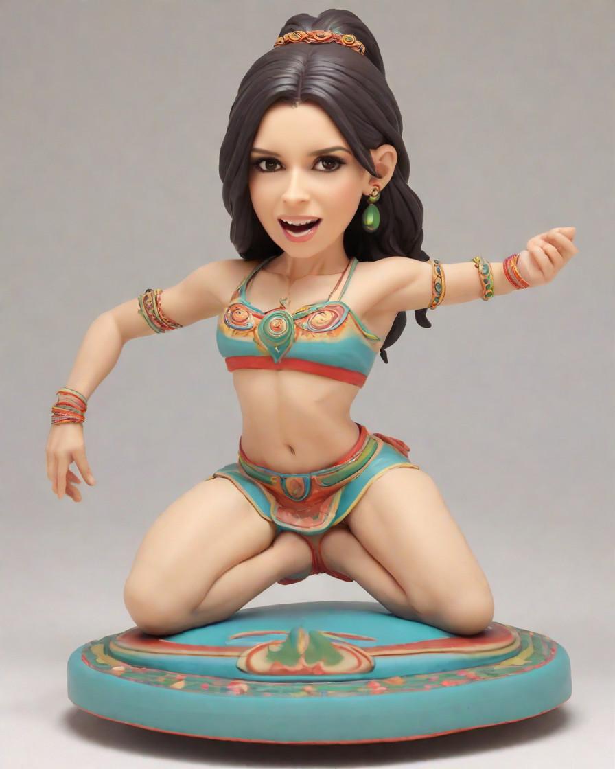 Discovering the Art of Miniature Yoga: A Reporter's Insight into the World of Bobbleheads,My Mini-Me Strikes a Pose: Embracing the Firefly in Ceramic