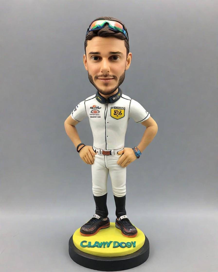 The Ultimate Fan Gift: Personalized Athlete Figurines for the Racing Enthusiast,My Personalized Racing Bobblehead: A Speedy Souvenir from the Circuit