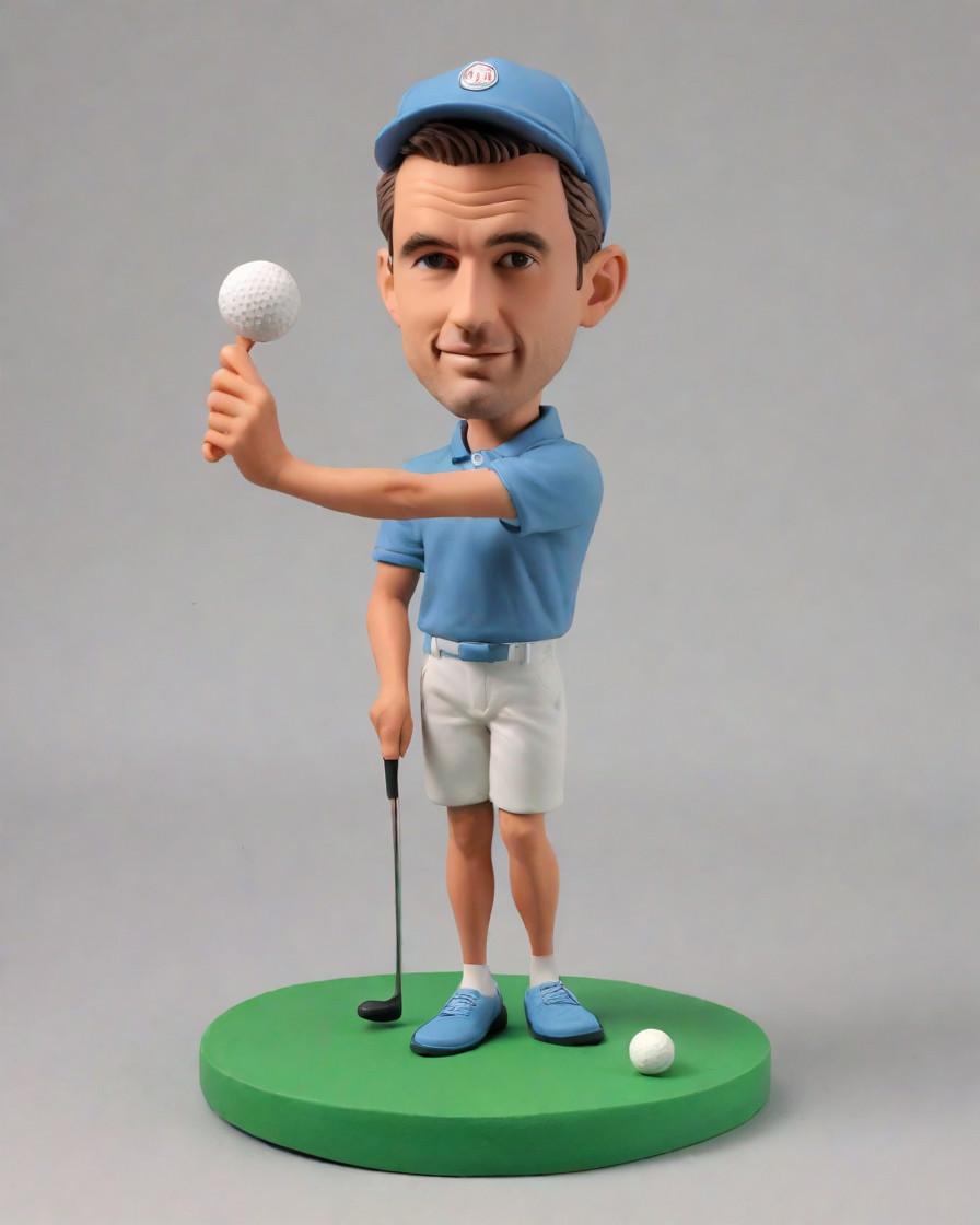 Swing into Style: Discovering the Trendy Bobblehead Golfers of Today,My Mini-Me on the Golf Course: A Personalized Bobblehead Adventure