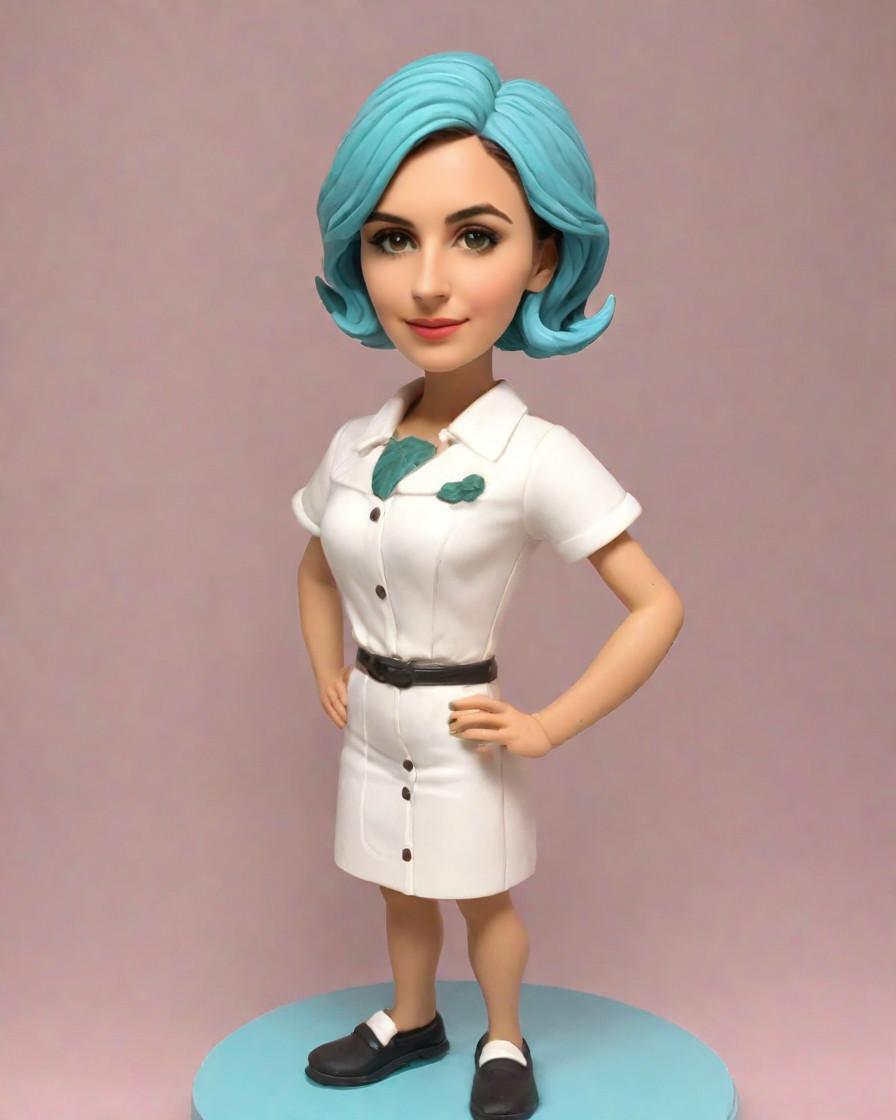 A Joyful Twist to Office Life: The Rise of Customized Bobbleheads as Employee Rewards,She's the Star of Her Own Mini-Me Figurine: A Heartfelt Gesture for the Workplace Heroine