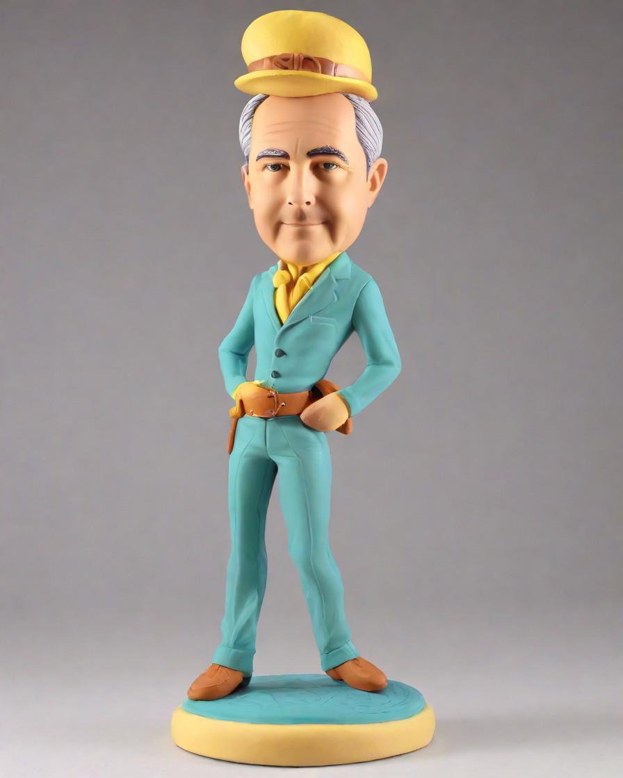 Western Wear Meets Gymnastics: Unveiling the Trendy Bobblehead Craze,She's Riding the Range and the Beam: A Social Media Star's Unique Mini-Me