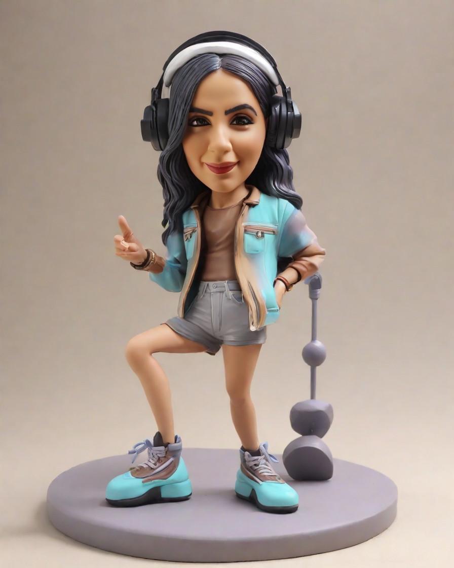 Unlocking Fitness Goals: The Personalized Bobblehead That Celebrates Victory,My Mini-Me Moment: A Fitness Enthusiast's Custom Bobblehead Journey