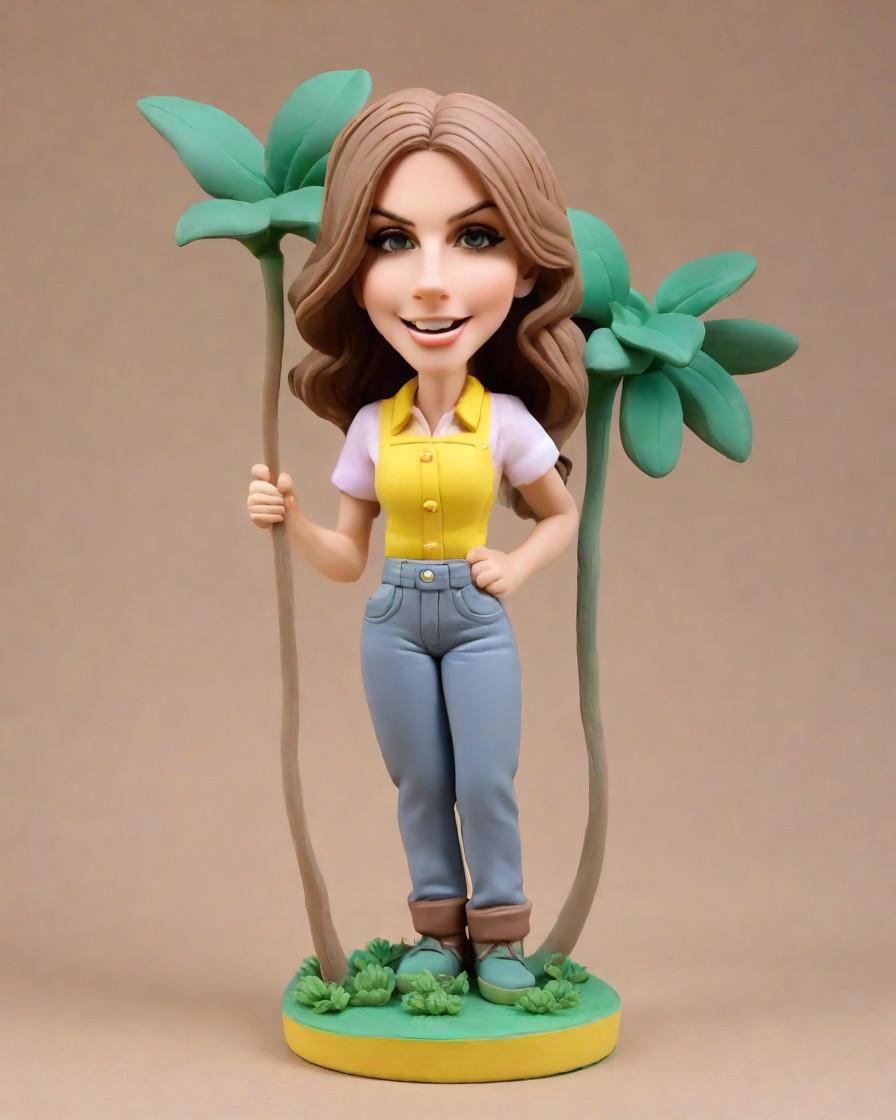 Spotlight on Creativity: Unveiling the Bobblehead Gardener's Figurine Collection,My Secret Garden's Best Friend: A Dashing Dapper Detective Bobblehead
