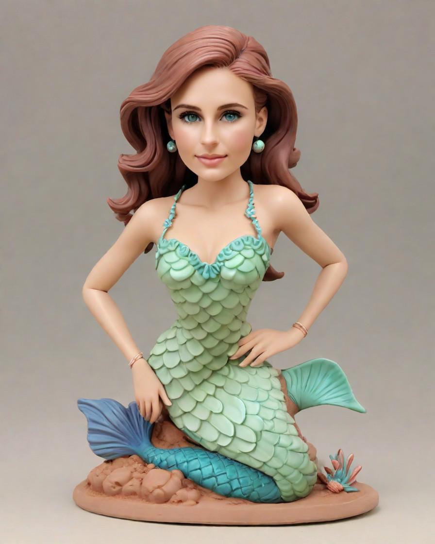 The Moonlit Pool Revealed: A Personalized Bobblehead Journey into Mythical Realms,They're Real Now! My Personalized Moon Goddess Figurine and the Magical Bathing Ritual