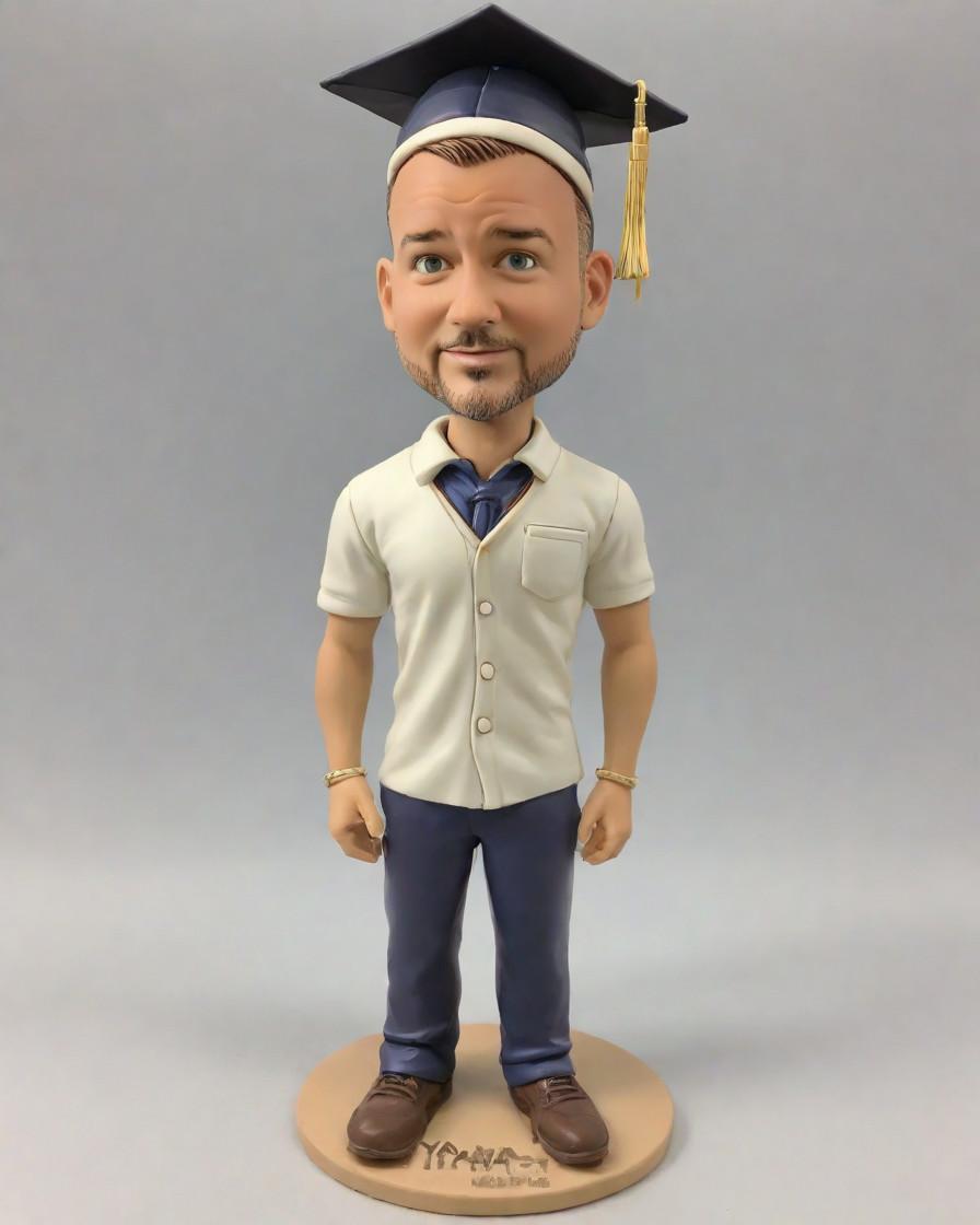 Breaking News: Trendy Grads Are Now Collecting Bobbleheads as the Ultimate Memento,He's Not Just a Dad, He's a Grad: A Father's Day Graduation Bobblehead Story