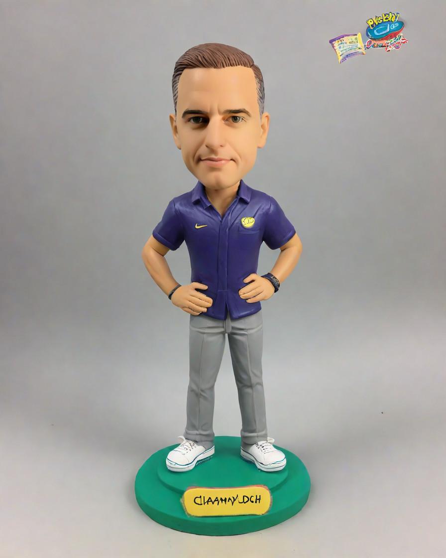The Ultimate Victory: Custom Bobbleheads Celebrate Champions,He's the Champion, Now He's a Bobblehead! A Unique Gift for the Ultimate Sports Fan