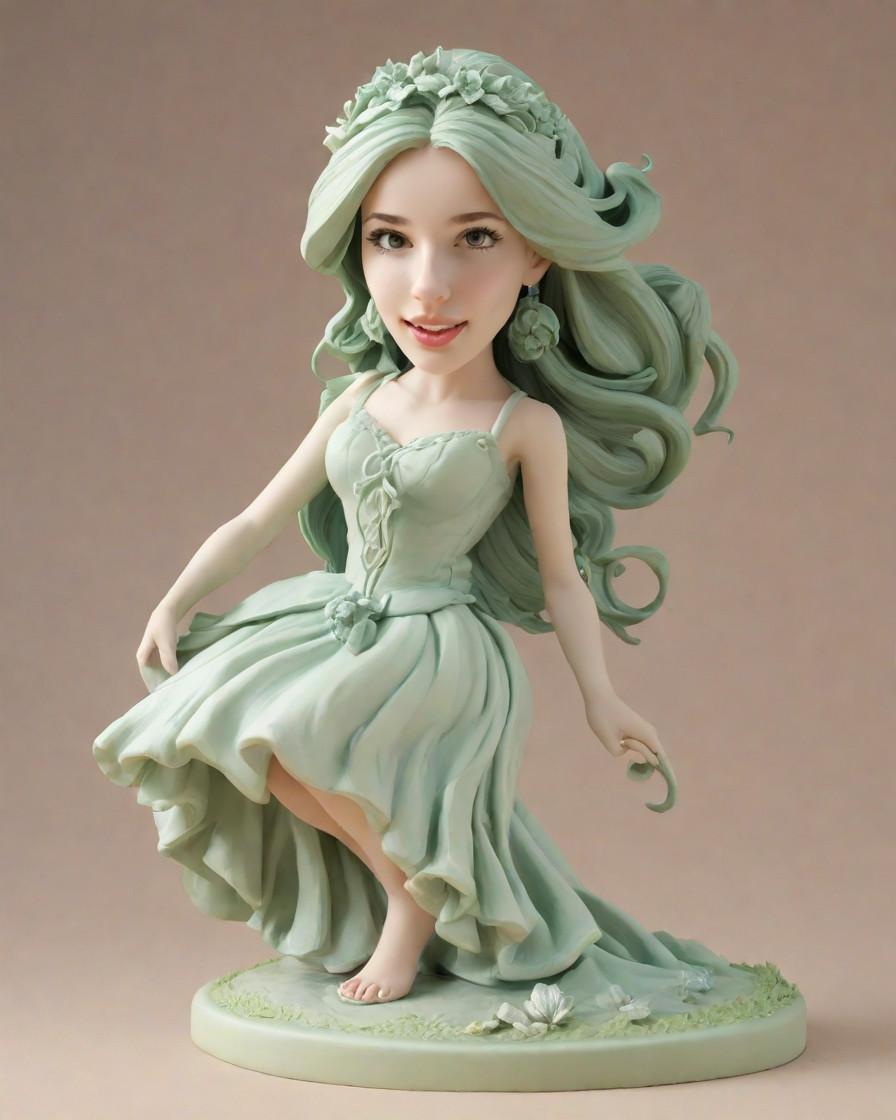 Unveiling the Enchantment: A Journey into the World of Custom Bobbleheads,My Ethereal Experience: Unboxing a Feathered-Winged Nymph Bobblehead That's Truly Me