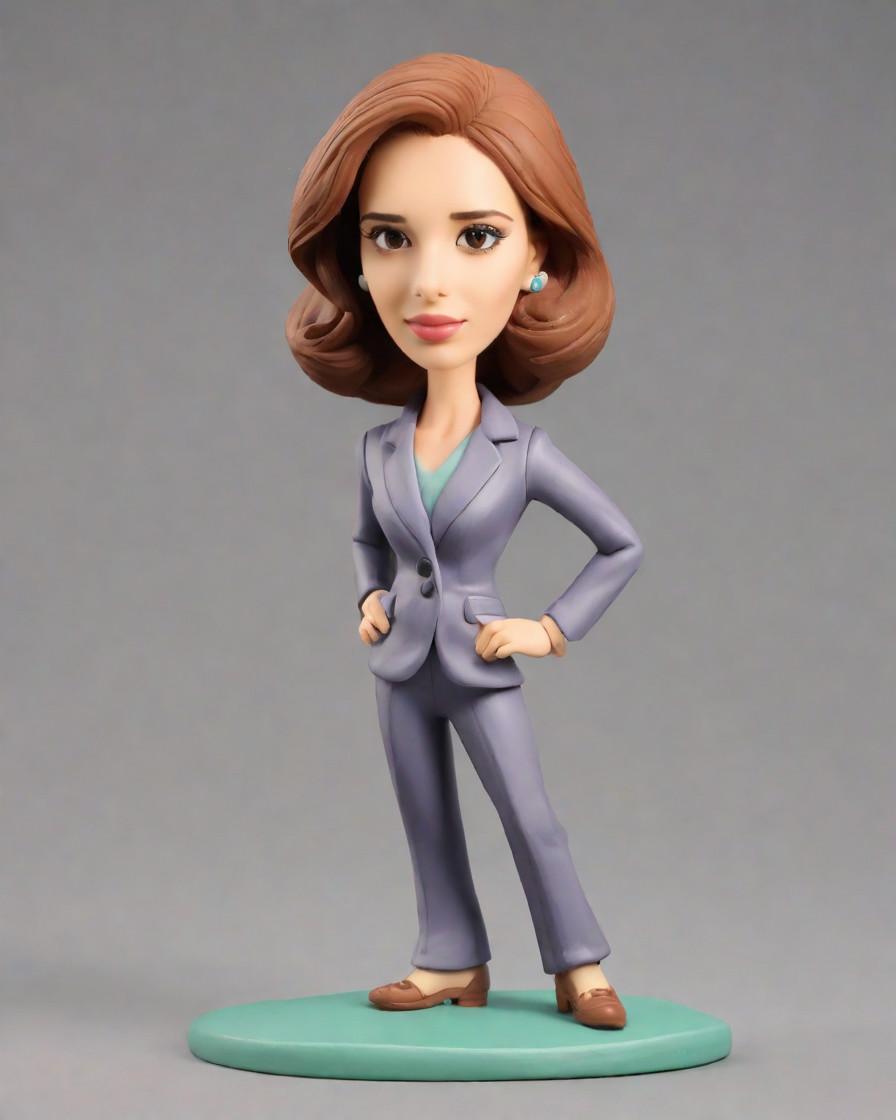 Trend Alert: Bobbleheads as the New Business Card - A Fashion Insider's Take,Striding into Success: My Mini-Me Bobblehead Journey as a Business Executive