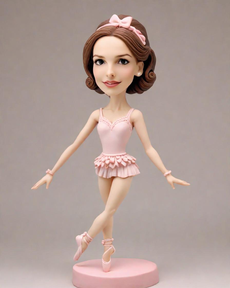 Spotlight on Creativity: Unveiling the Ballet Bobblehead Phenomenon in the Fashion World,My Mini-Me Moment: Sharing the Stage with My Own Ballet Bobblehead