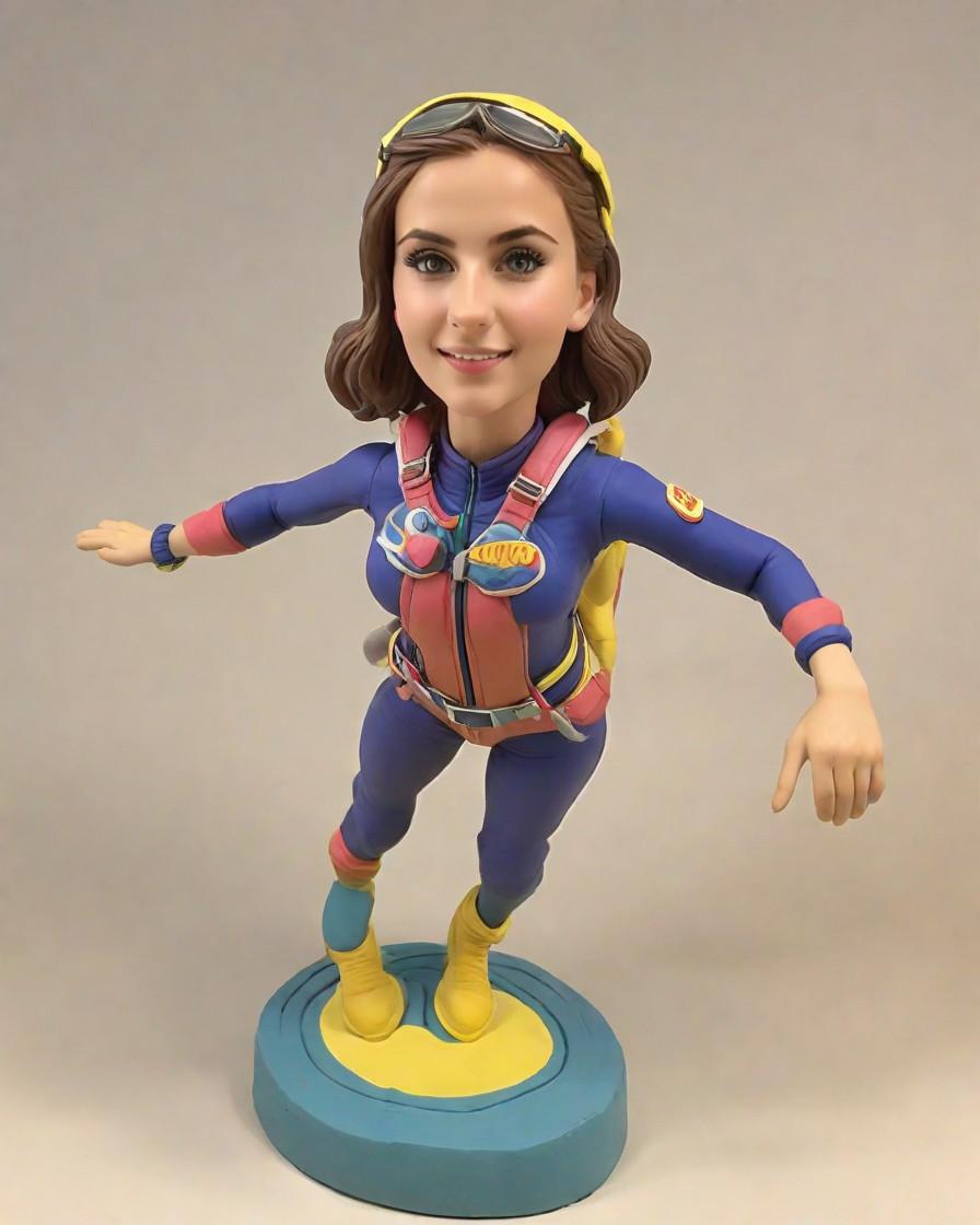 Trend Alert: Outdoor Adventure Gifts Taking the Social Media by Storm - The Bobblehead Twist,She Dared to Jump: A Personal Story of Courage and a Bobblehead Memento