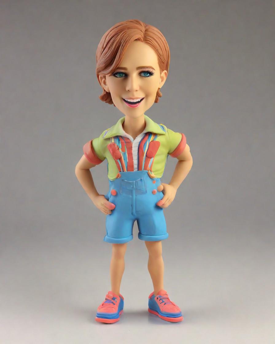 Discovering the Trend: Colorful Camouflage Bobbleheads Take the Fashion World by Storm,Sharing Our Family's Unique Camo Outfit Adventure on Social Media