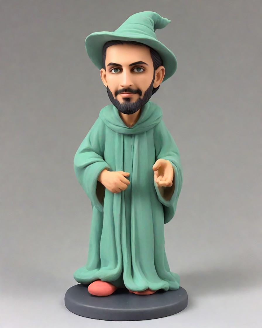 When Fantasy Meets Reality: My Personalized Gandalf Bobblehead Adventure,Unboxing the Magic: A Gandalf Fan's Ultimate Mini-Me Figurine Experience