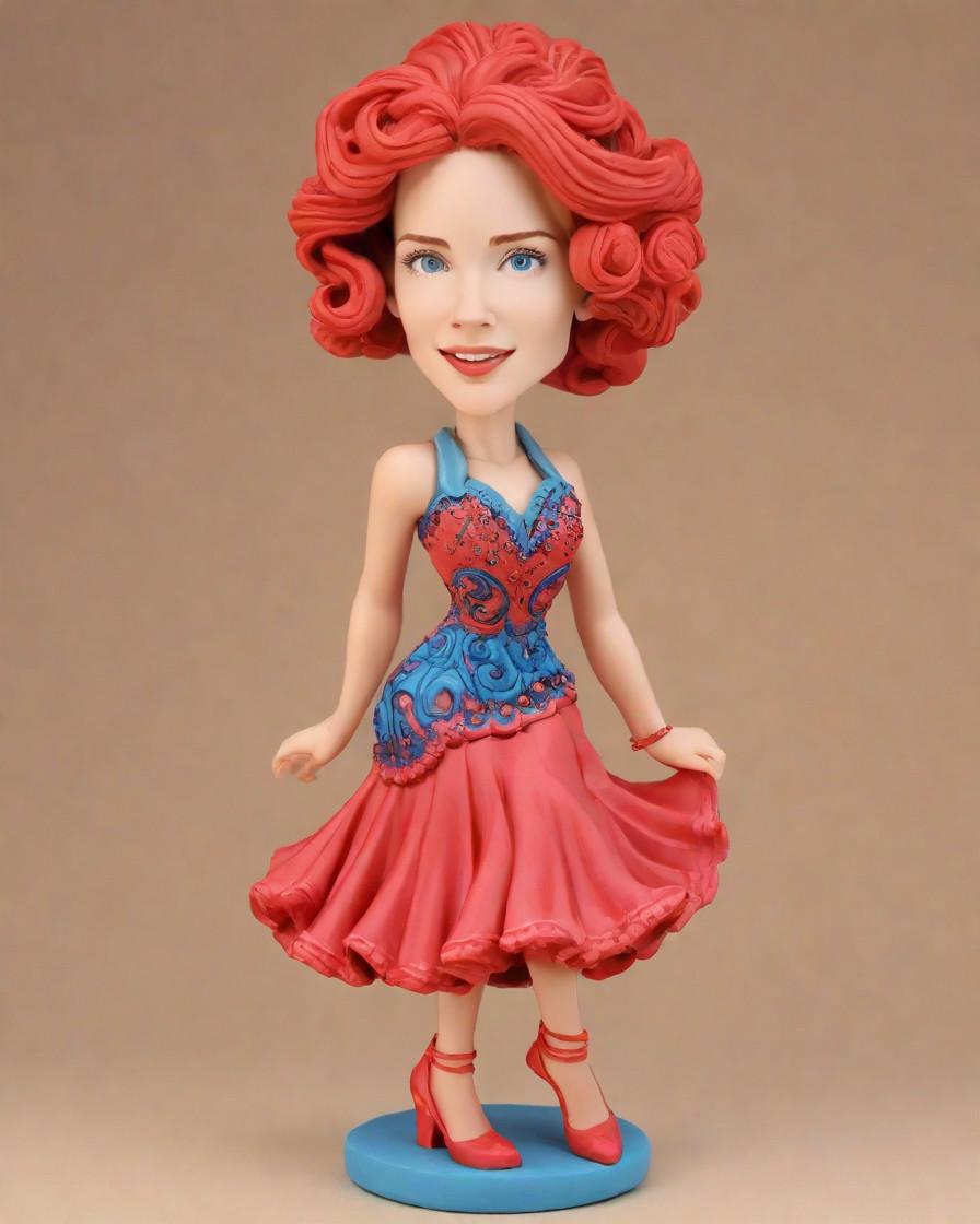Spotlight on Uniqueness: A Creative Bobblehead Trend Sweeping the Fashion World,My Mini-Me Moment: A Social Media Star's Journey to Self-Expression