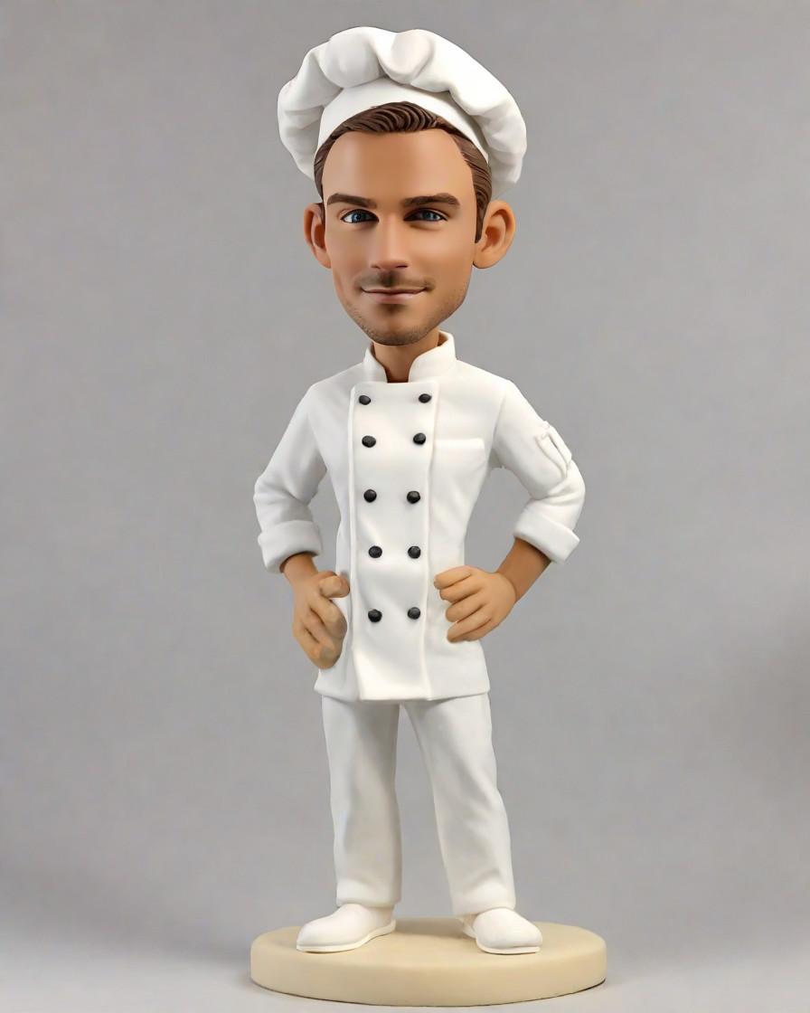 Discovering the Trend: Personalized Chef Bobbleheads Take the Culinary World by Storm,A Chef's Joy Unveiled: My Mini-Me Figurine Experience