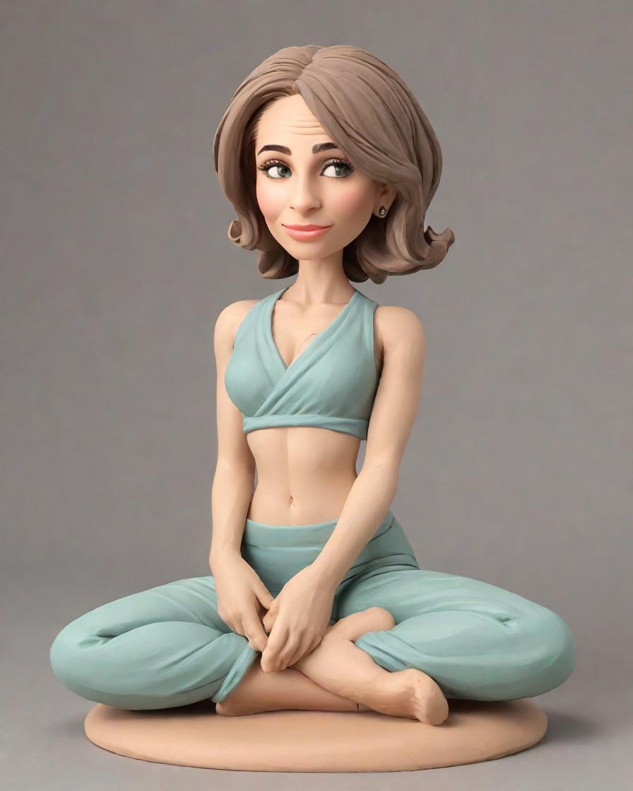 Yoga Instructor Figurines: The Ultimate Personalized Zen Gift for Yogis,Meet the Mini-Me That Found My Inner Peace on the Yoga Mat