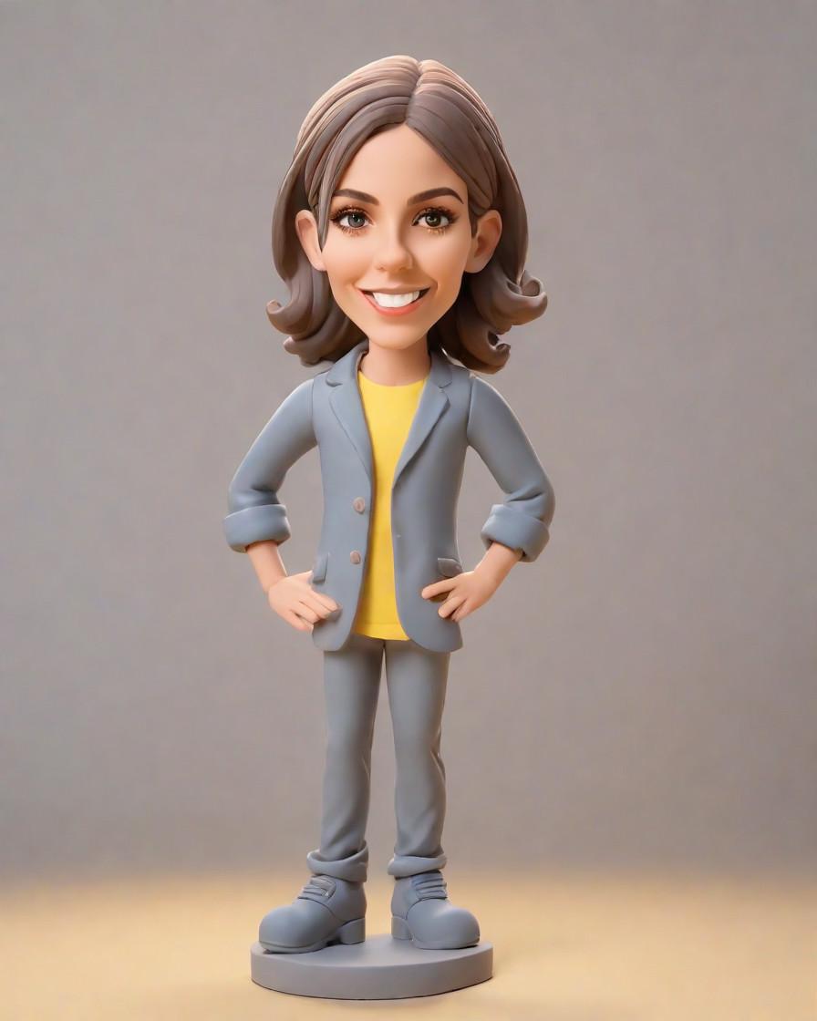 Trend Alert: Casual Outfits Meet Bobbleheads - A Fashion Editor's Find,My Mini-Me Moment: A Social Media Star's Unique Custom Gift Reveal