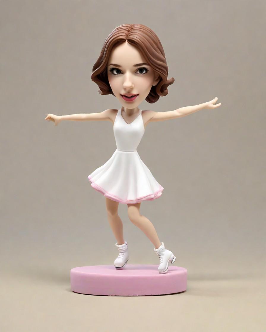 Breaking the Ice: How a Bobblehead Became the Ultimate Figure Skating Accessory,My Ice Skating Dream Came True with a Mini-Me Figurine!