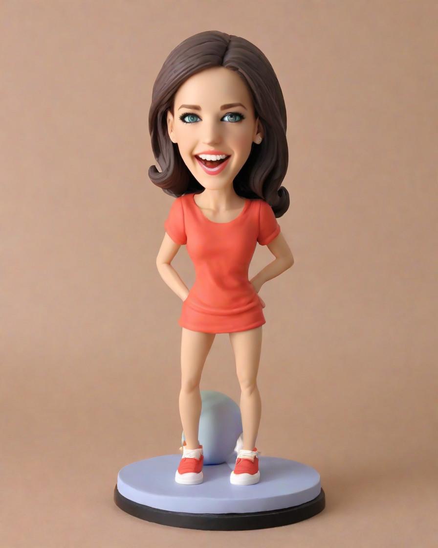 Trend Alert: How a Bobblehead Figurine is Transforming Mother's Day Celebrations,Mom's Day Surprise: Unboxing the Strong Mother Custom Bobblehead on Social Media