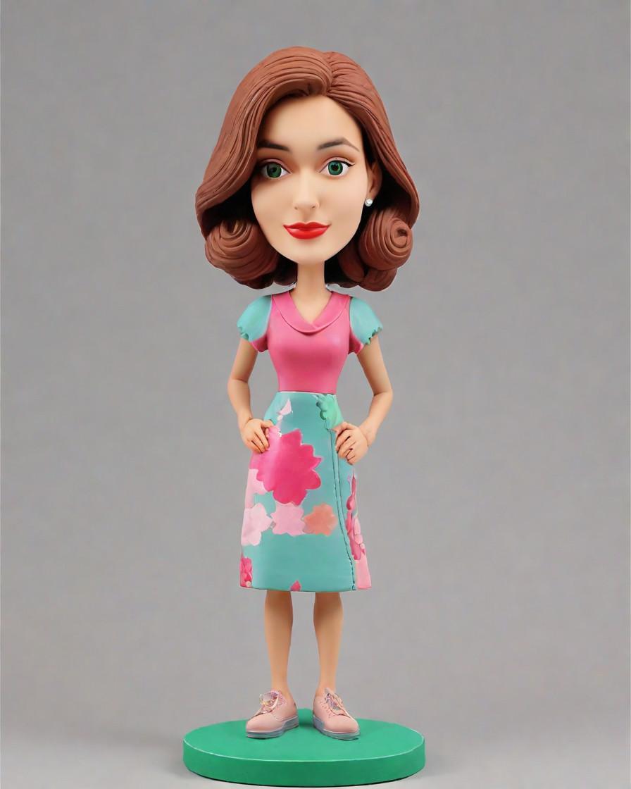 Casual Wear Gets a Twist: Discovering the Mini-Me Bobblehead Phenomenon,She's Got Swagger: My Casual Outfit and the Mini-Me Bobblehead That Made Me Stand Out