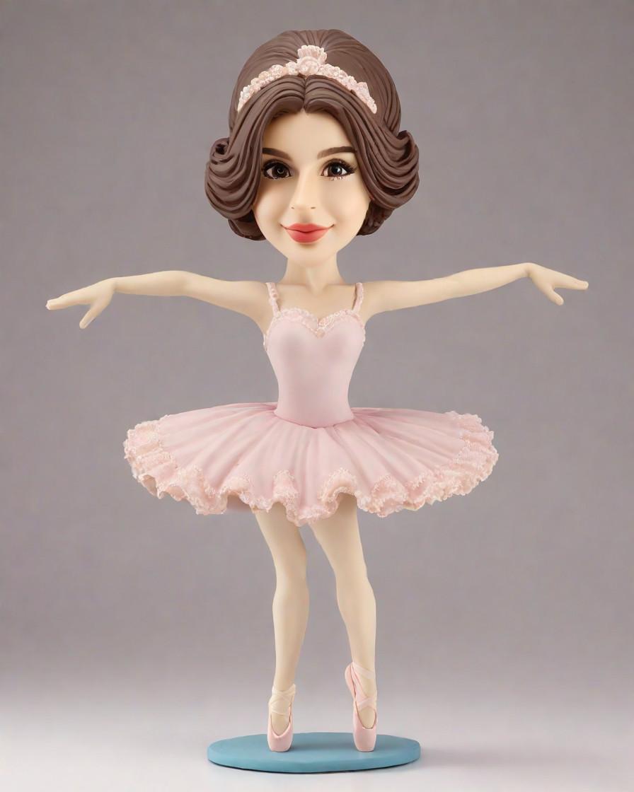 Spotlight on the Stage: Unveiling the Ballet Bobblehead Trend,My Mini-Me in Ballet Attire: A Personalized Tribute to My Dance Journey