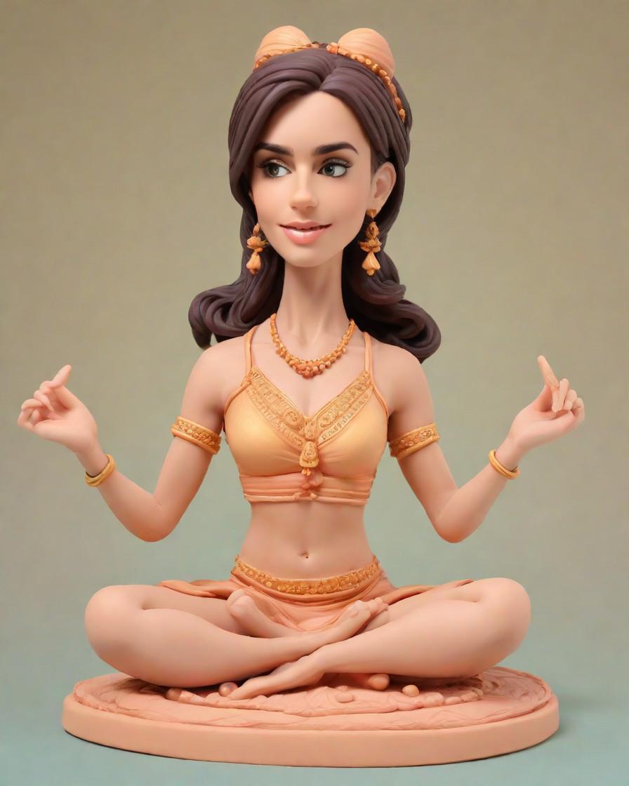 Trend Alert: The Rise of Bobblehead Figurines in the Yoga Community,My Mini-Me Strikes a Pose: A Yoga Instructor's Journey into the Bobblehead World