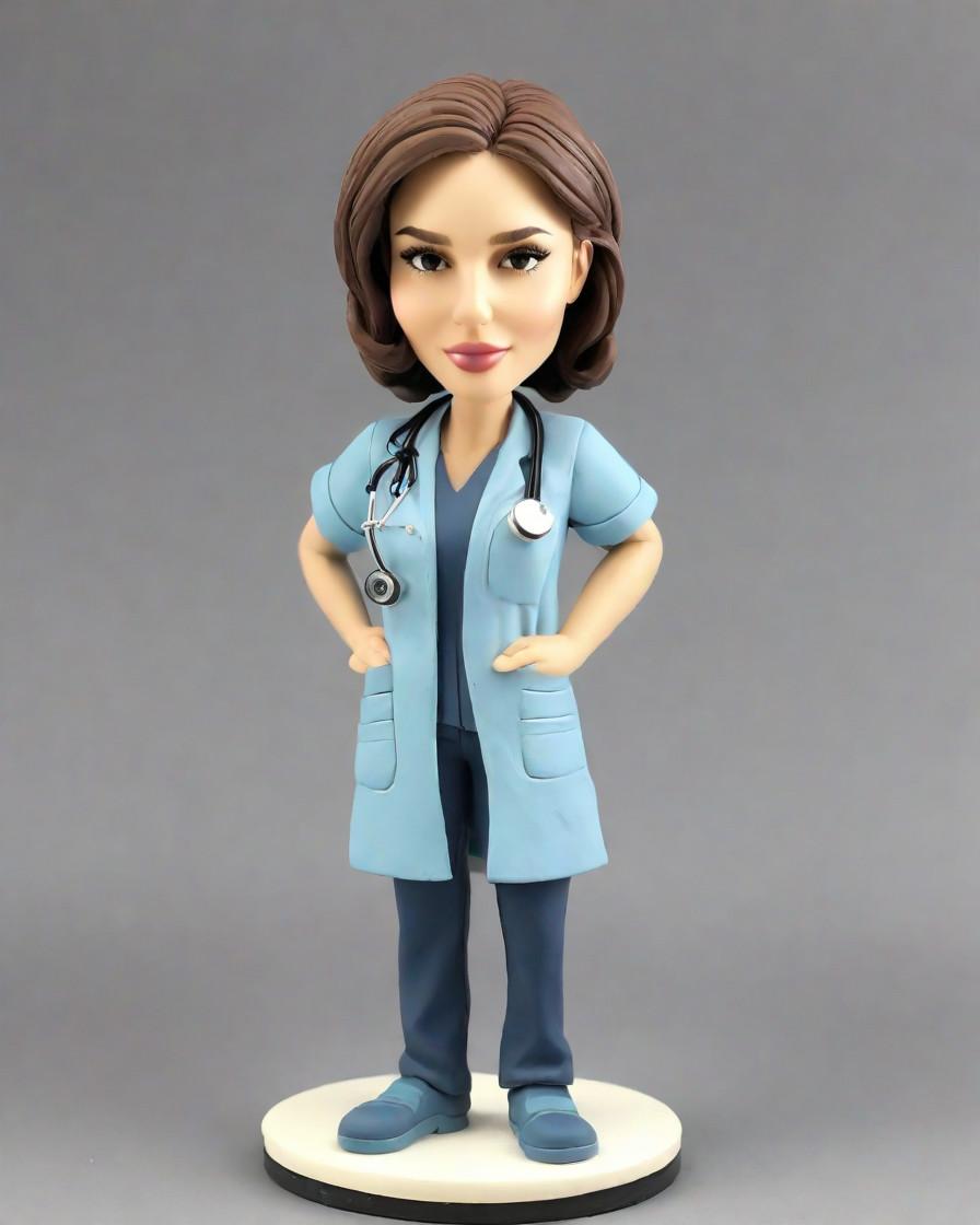 Express Your Casual Chic: Personalized Bobbleheads for the Everyday Style Icon,My Casual Outfit, My Mini-Me: A Social Media Star's Unique Gift Story