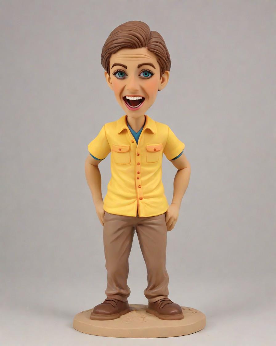 The Ultimate Travel Companion: My Mini-Me Bobblehead Adventure,Beach Bound and Bobbling: A Traveler's Quirky Keepsake