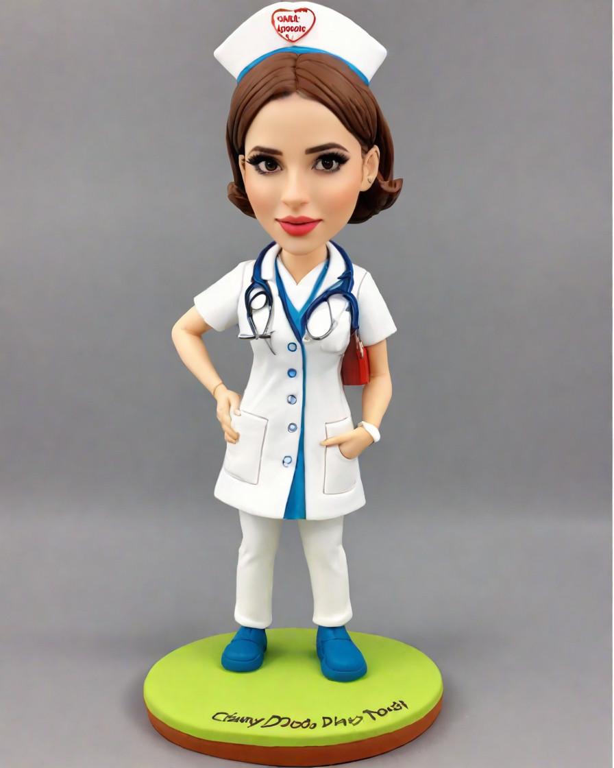 Spotlight on Creativity: How a Bobblehead Figurine Transformed a Nurse's Day,A Nurse's Story: Unboxing My Custom Mini-Me Bobblehead Gift
