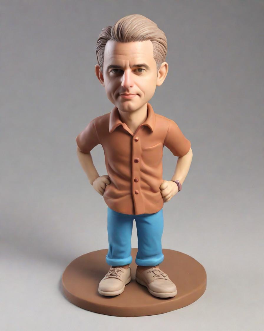 Fashion Faux Pas? Spilled Coffee and the Bobblehead That Saved the Day,Coffee Stain Chronicles: My Mini-Me's Casual Outfit Mishap