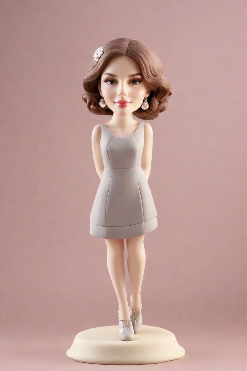 Coffee-Dress Bobblehead: A Fan's Ultimate Employee Achievement Gift