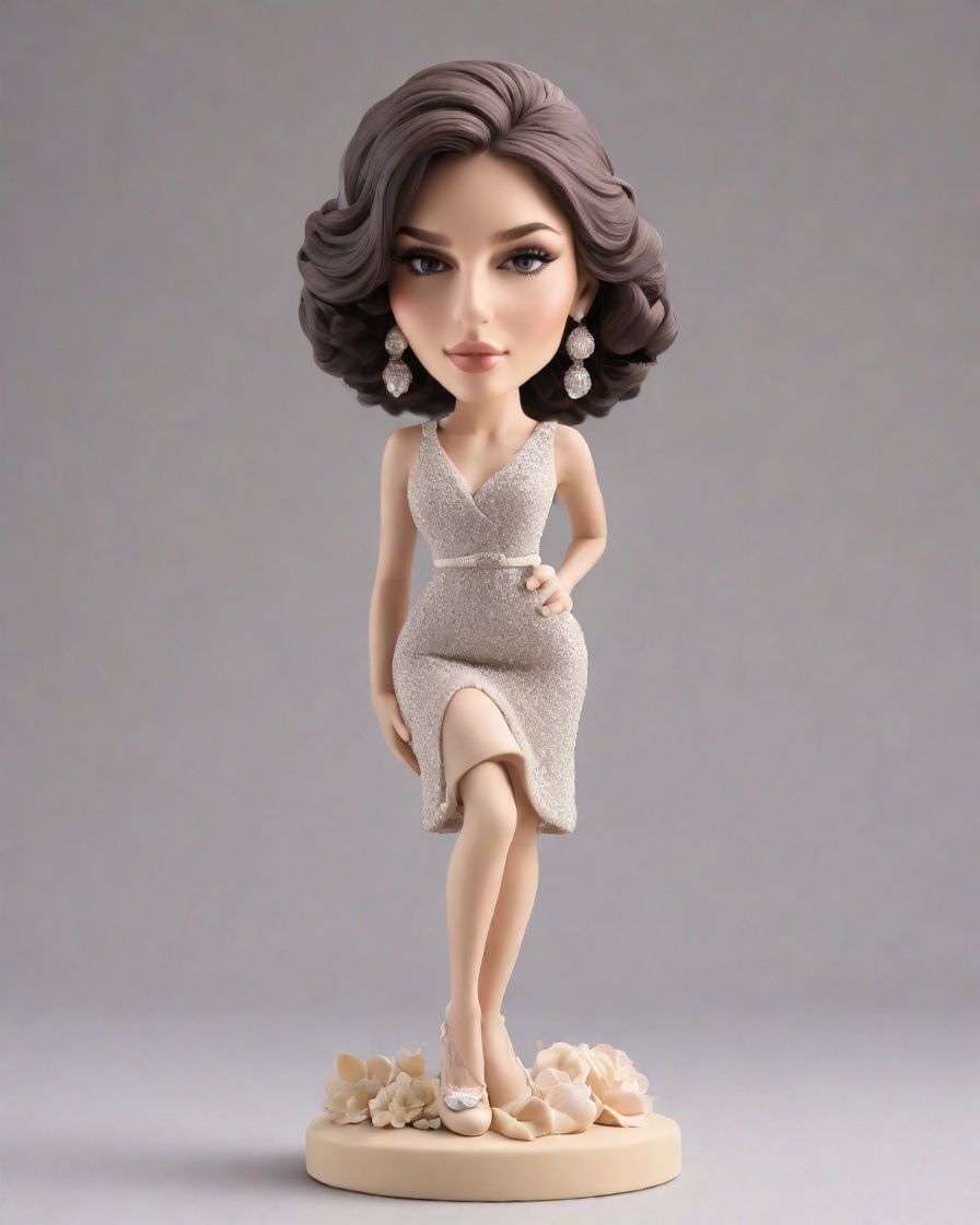 Unlocking the Glamour: How a Silvery Mini-Me Figurine Transformed My Casual Outfit