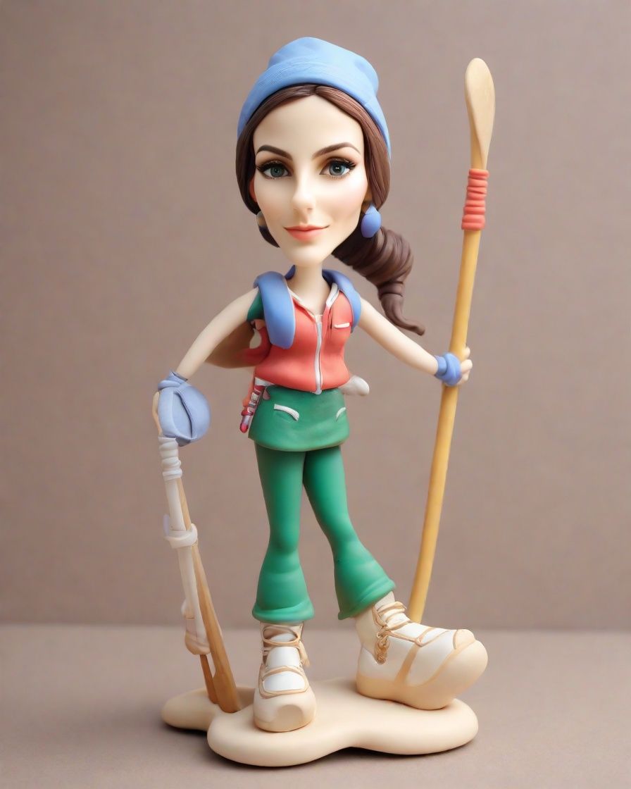 Spotlight on Creativity: The Rhythmic Gymnast Bobblehead That's Sweeping the Fashion Circuit