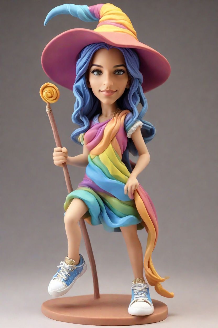 The Ultimate Mini-Me: A Goth Wizard's Enchantment