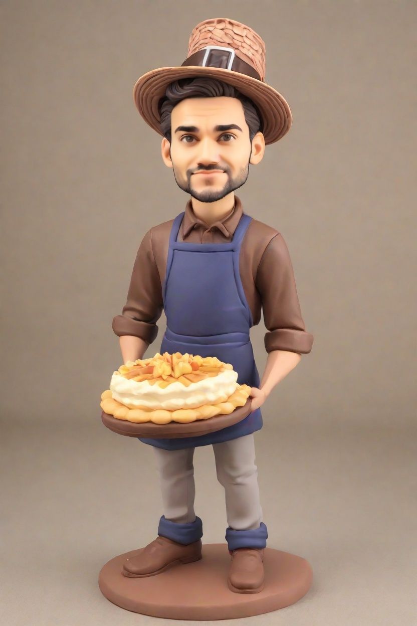 Feathered Hats and Turkey Aprons: A Reporter's Discovery of Thanksgiving Bobbleheads