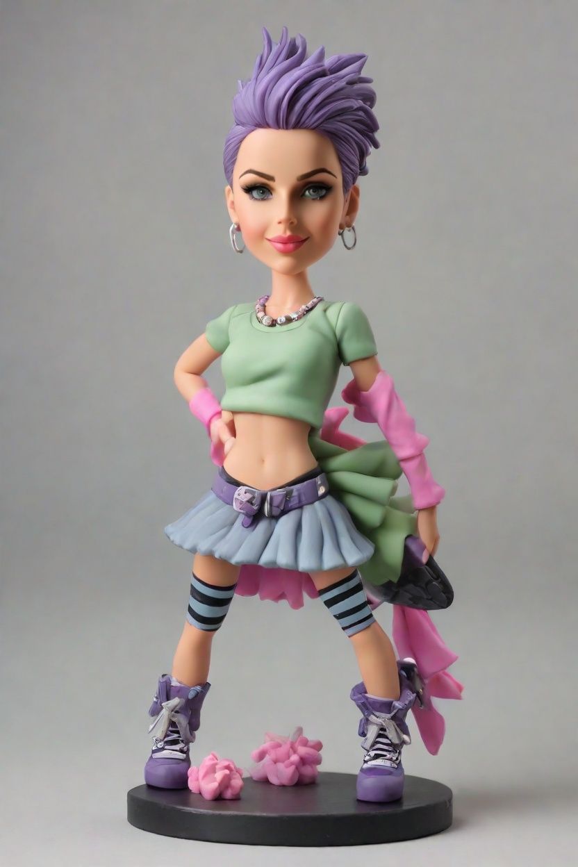 Spotlight on the Punk-Rock Princess: A Fashion Reporter's Bobblehead Discovery