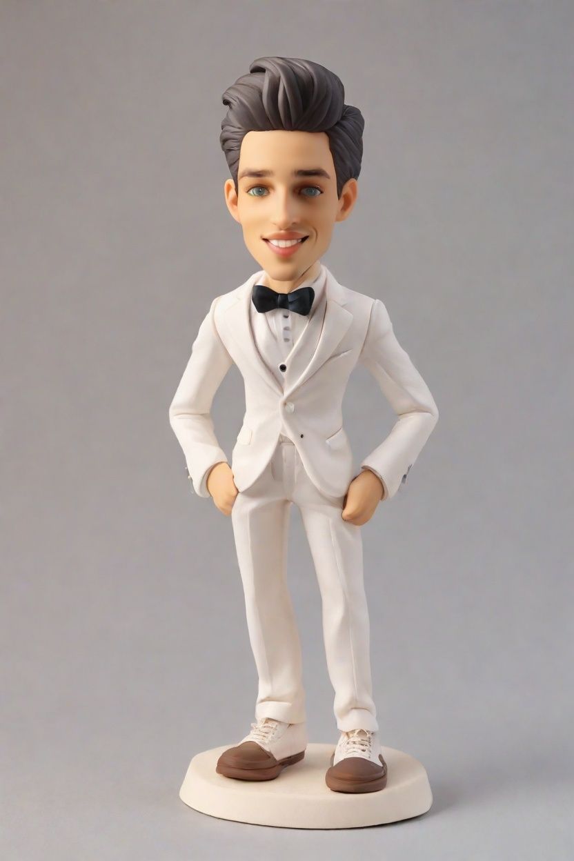 Unveiling the Bow Tie and Converse Sneaker Bobblehead Trend