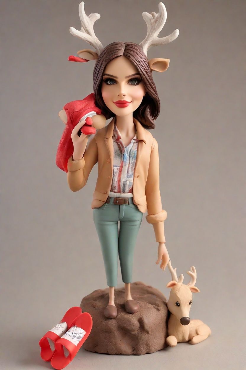 Spotlight on Unique Bobblehead Dolls: A Cool Reindeer's Twist on Tradition
