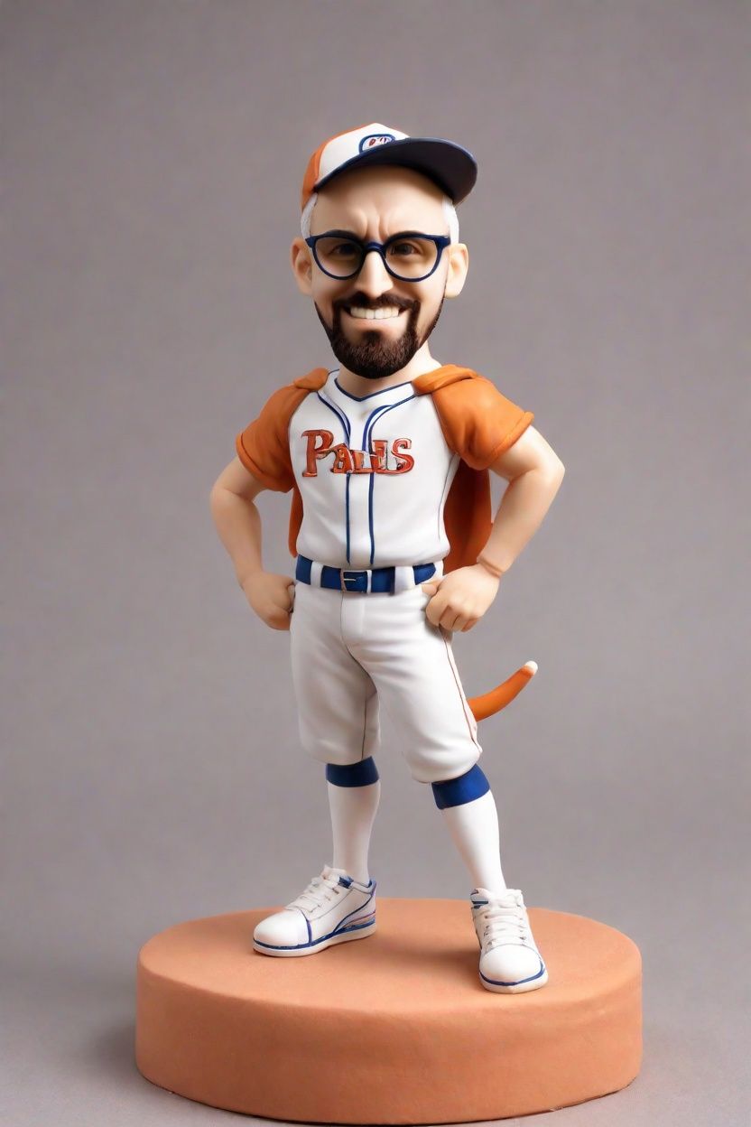 Custom Bobblehead Dolls: The Playful Wink of Baseball's Bat-Swinging Superhero