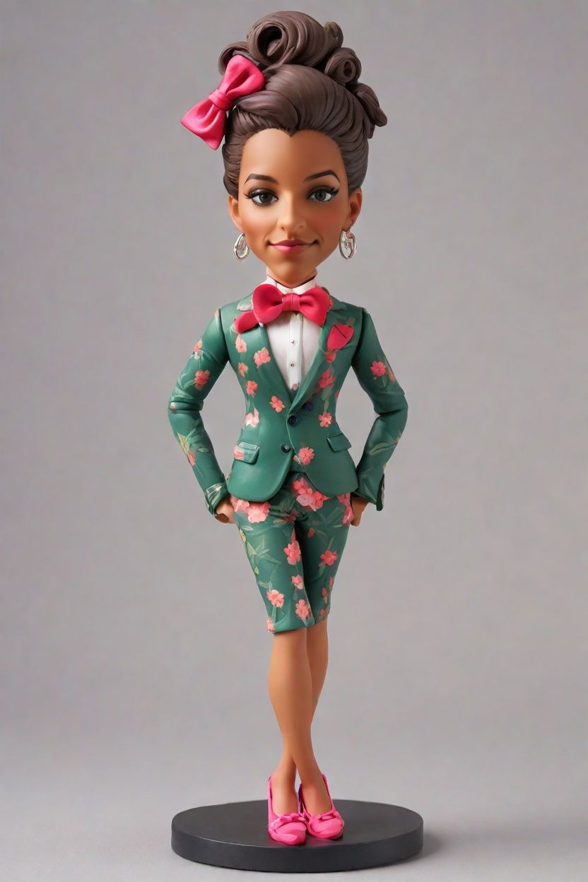 The Punk Choker CEO: A Mini-Me Fan's Ultimate Desk Accessory