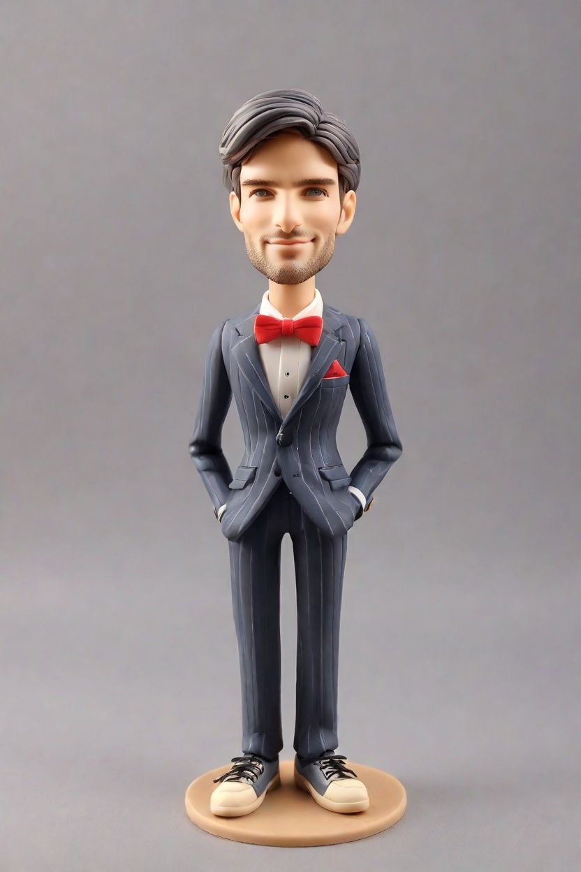 Pinstripe Suits & Mismatched Socks: Unveiling the Corporate Bobblehead Trend