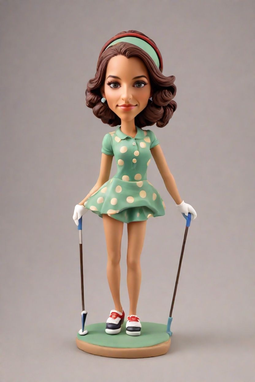 The Trend Alert: Golf Lovers' Custom Bobblehead Dolls Hit the Green