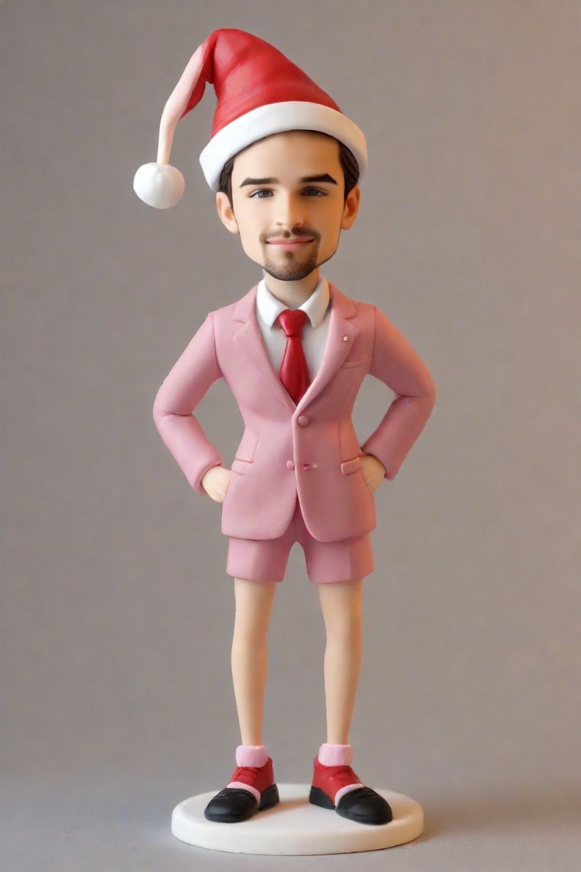 The Cheeky Christmas Bobblehead: A Custom Twist on Festive Fun