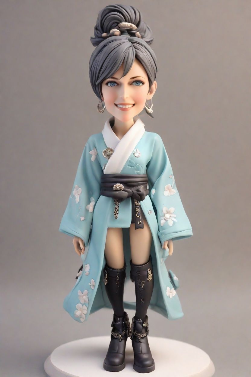 Futuristic Fashion Meets Anime: The Making of a Trendsetting Figurine