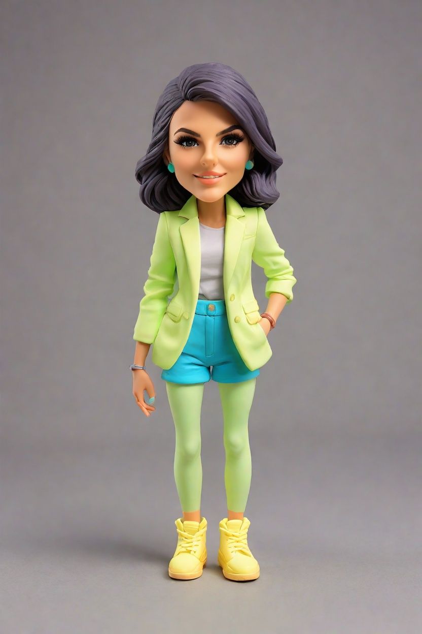 Neon Blazer, Power Pose: The Rise of Custom Bobblehead Dolls in Fashion