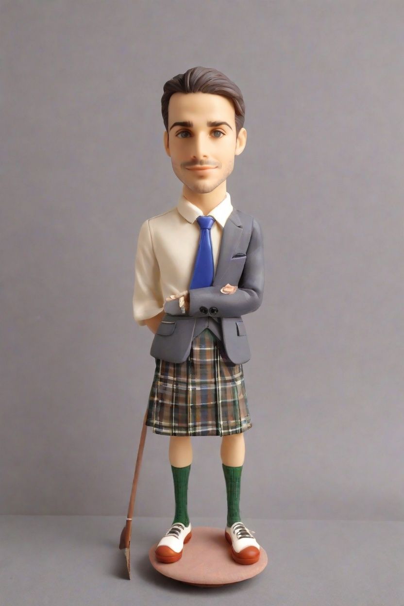 The Golfing Diva's Bobblehead: A Swinging Surprise for Every Green