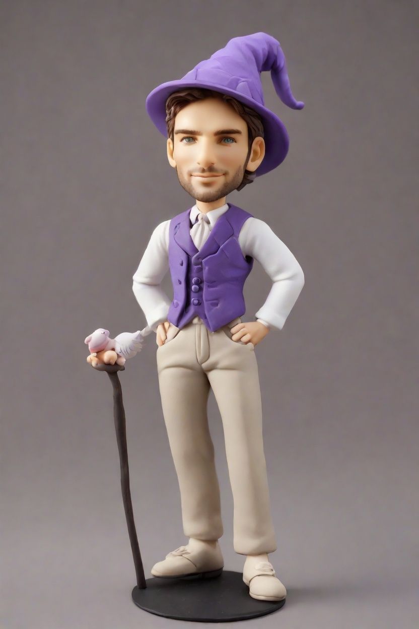 Discovering the Magic: A Fashionable Wizard Figurine Review