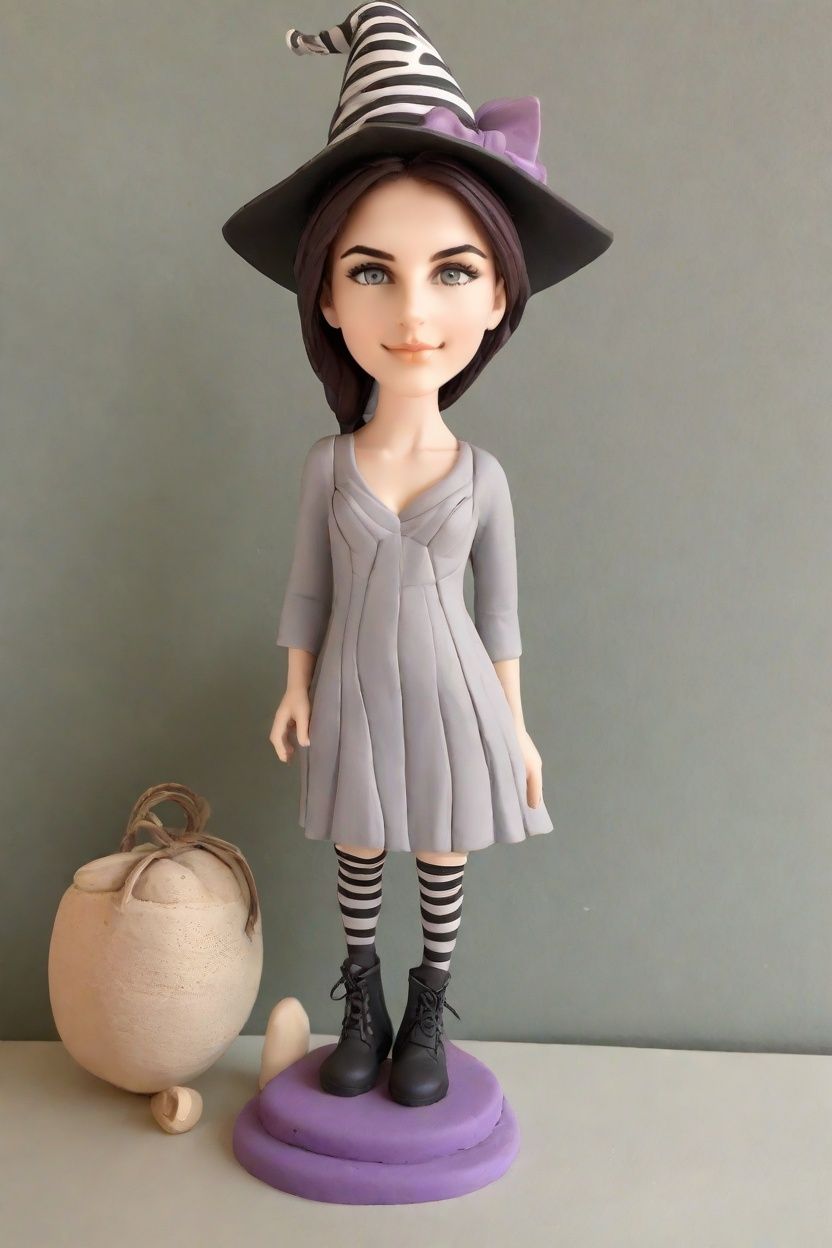 Sassy Vampire Brides and the Enchanted Bobbleheads: A Halloween Tale