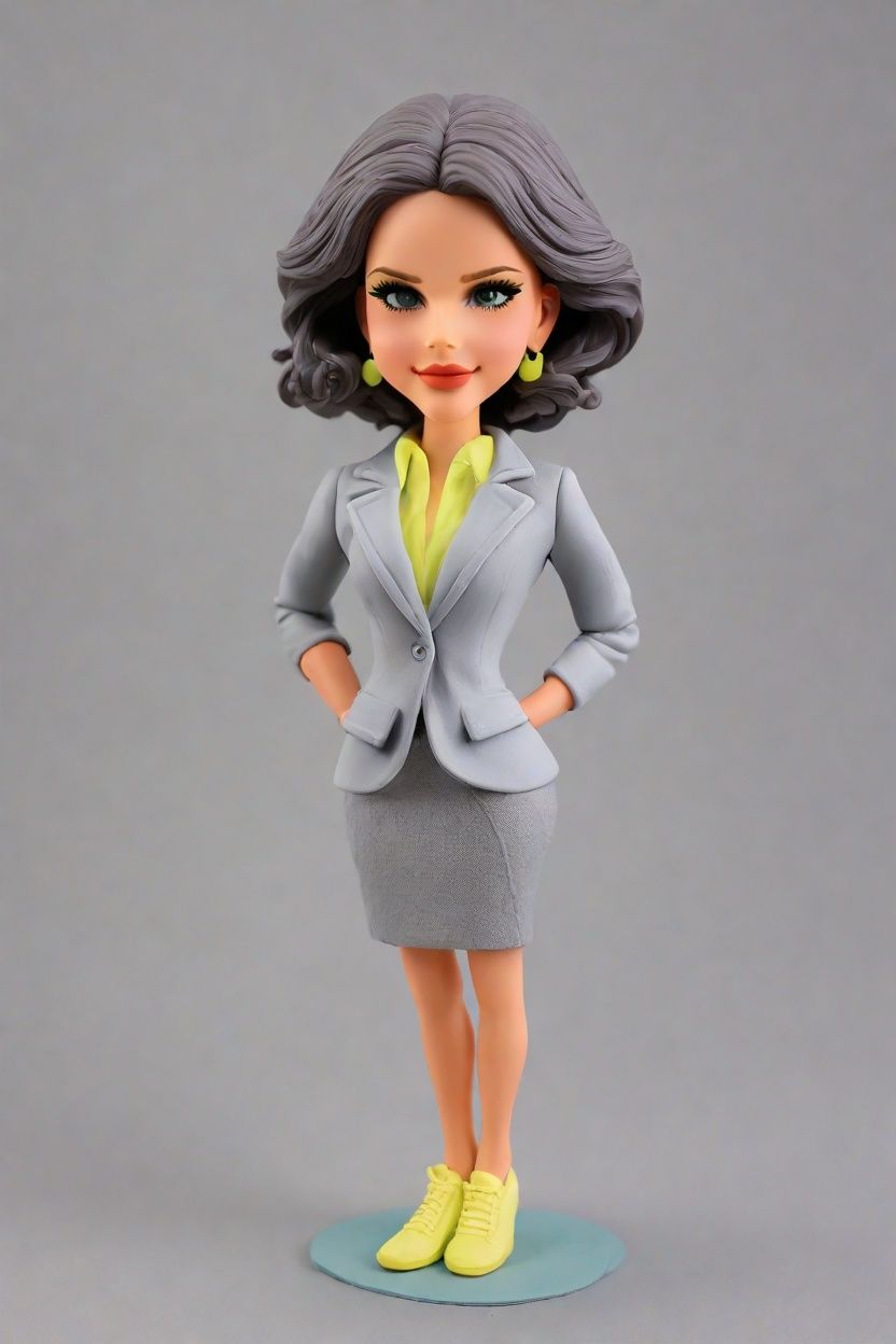 The Desk Diva: Custom Bobblehead Dolls That Say 'I'm Boss'